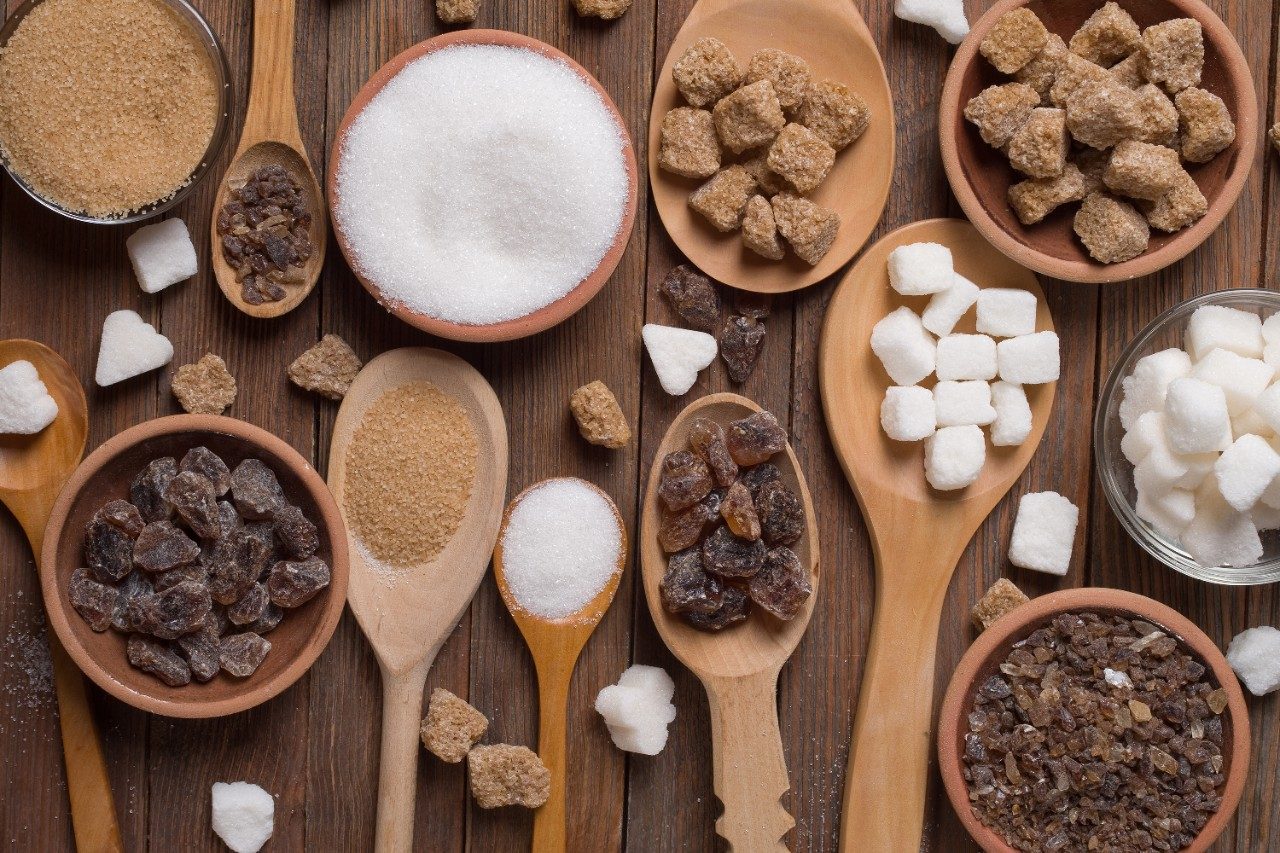 Various kinds of sugar