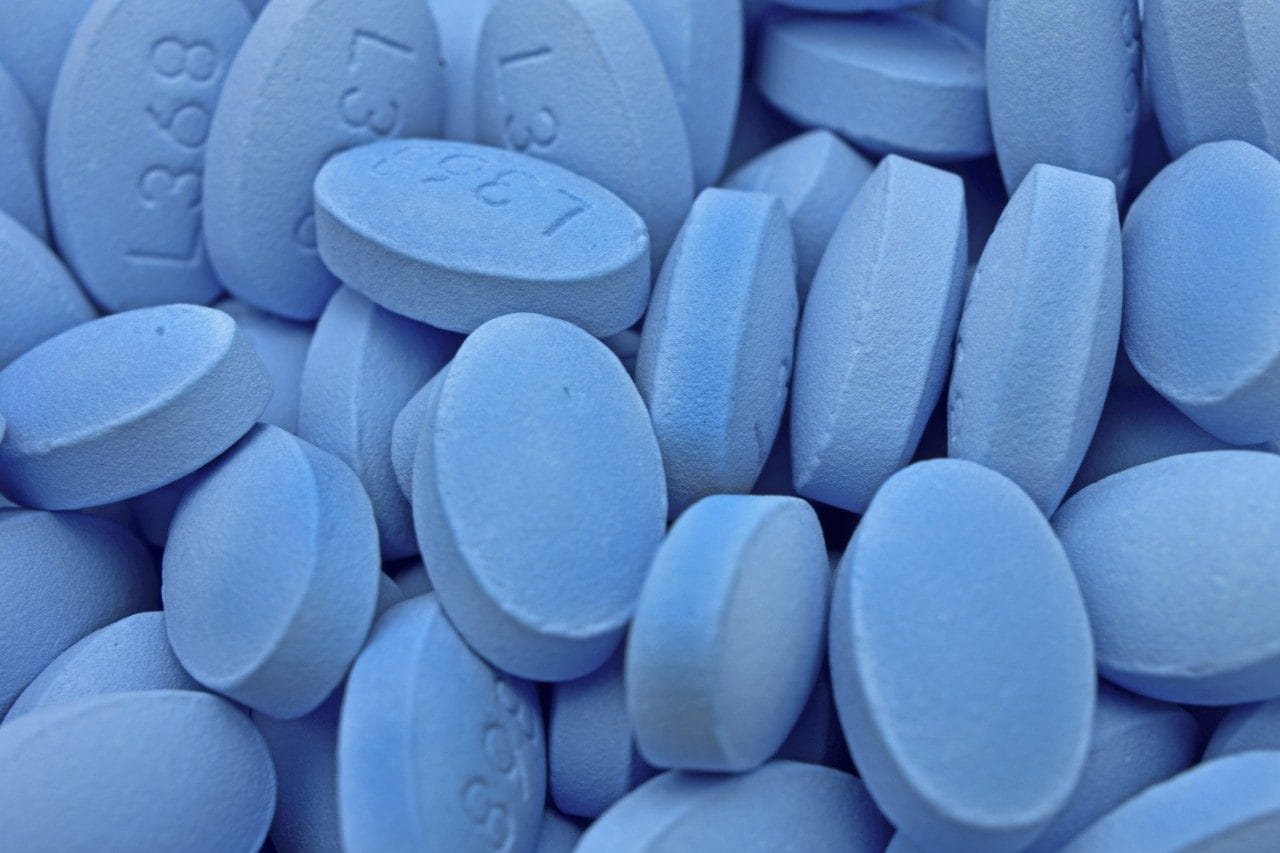 Naproxen sodium blue pills