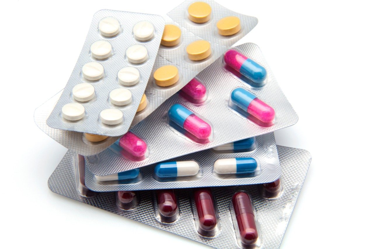 Pile of pills and capsules