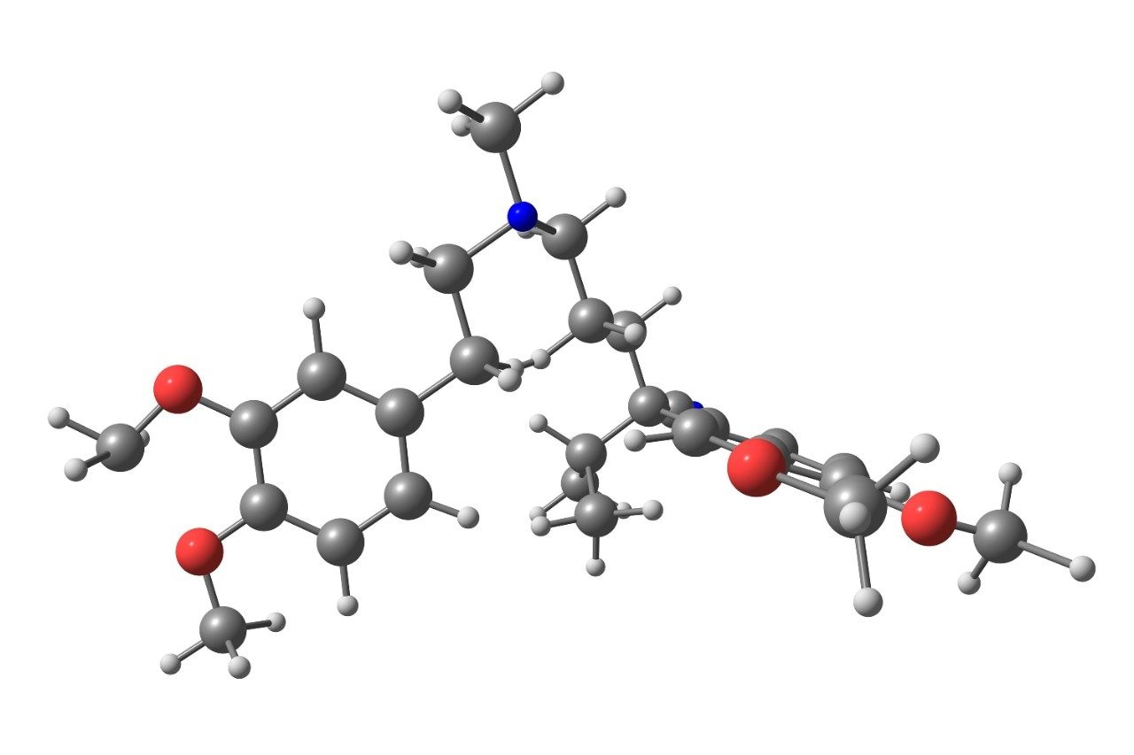 Verapamil molecular structure