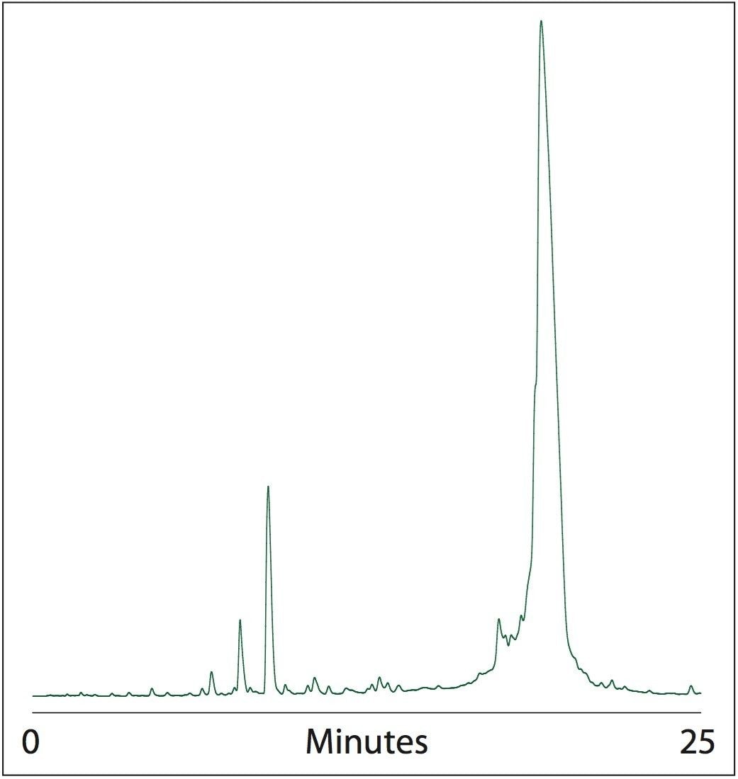 HPLC purification of RNAi prepared by separate annealing of complementary single stranded RNA.