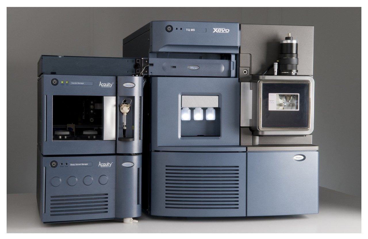 Waters Xevo TQ Mass Spectrometer.