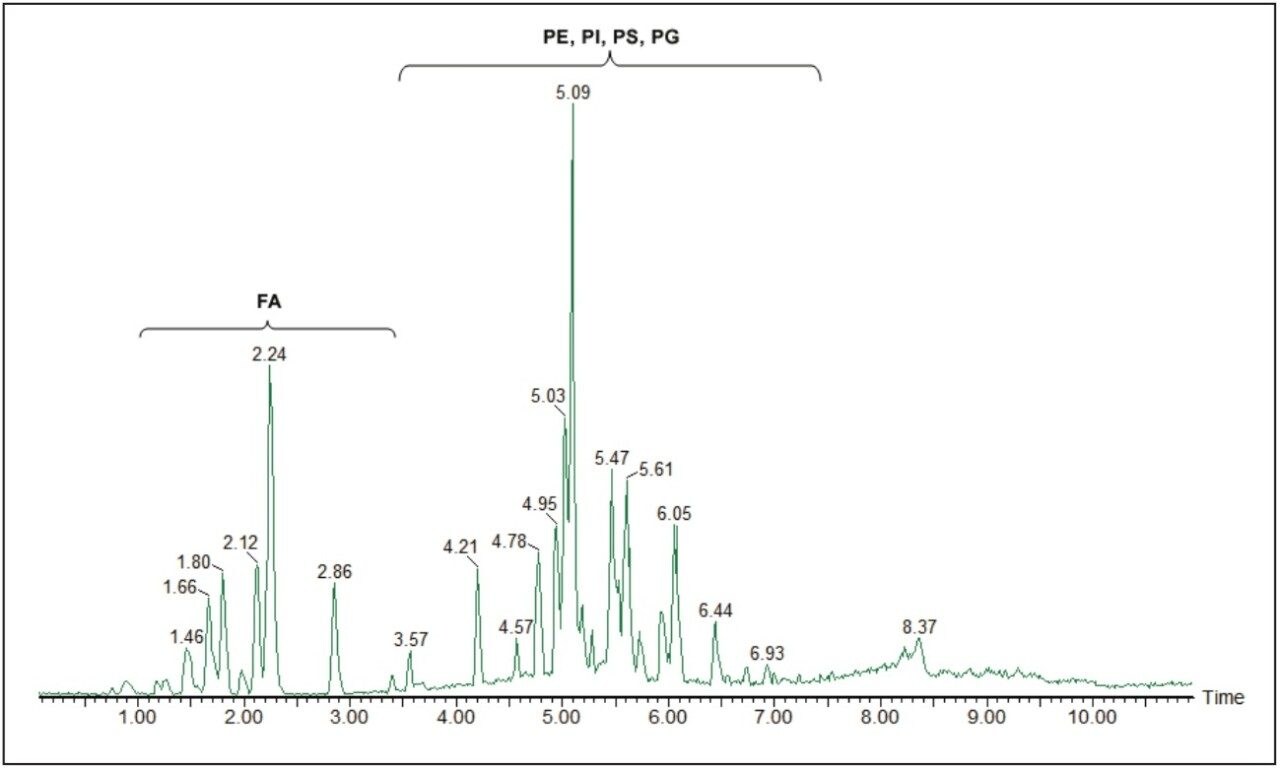 UPLC chromatogram