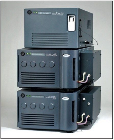 The nanoACQUITY UPLC System with HDX Technology.