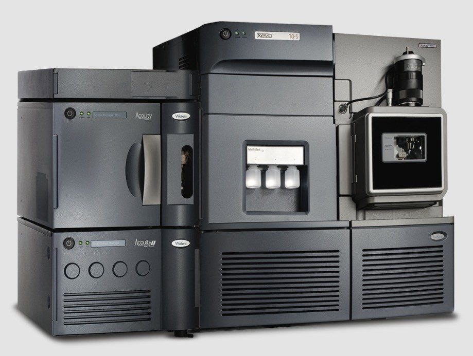 ACQUITY UPLC I-Class System with the Xevo TQ-S.