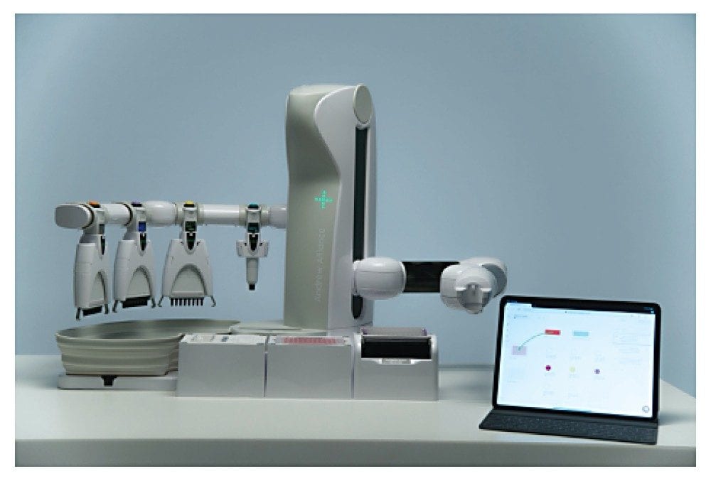 Andrew+ Pipetting Robot and the cloud-native OneLab Software