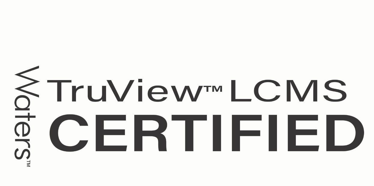 Waters TruView LCMS CERTIFIED