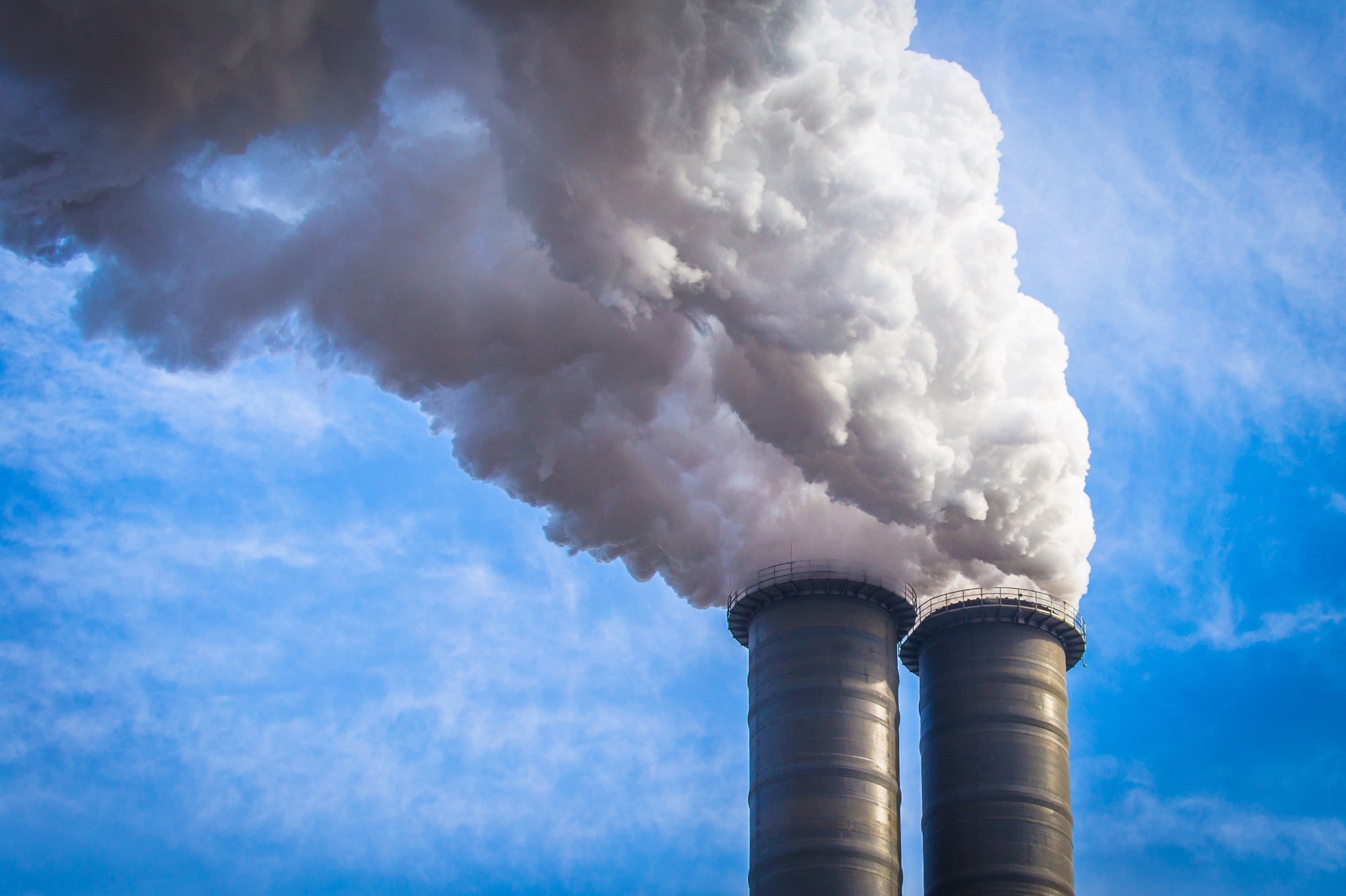 Contaminación del aire procedente de fábrica