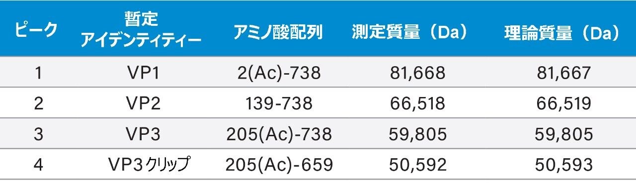 アサインされた AAV8 キャプシドタンパク質