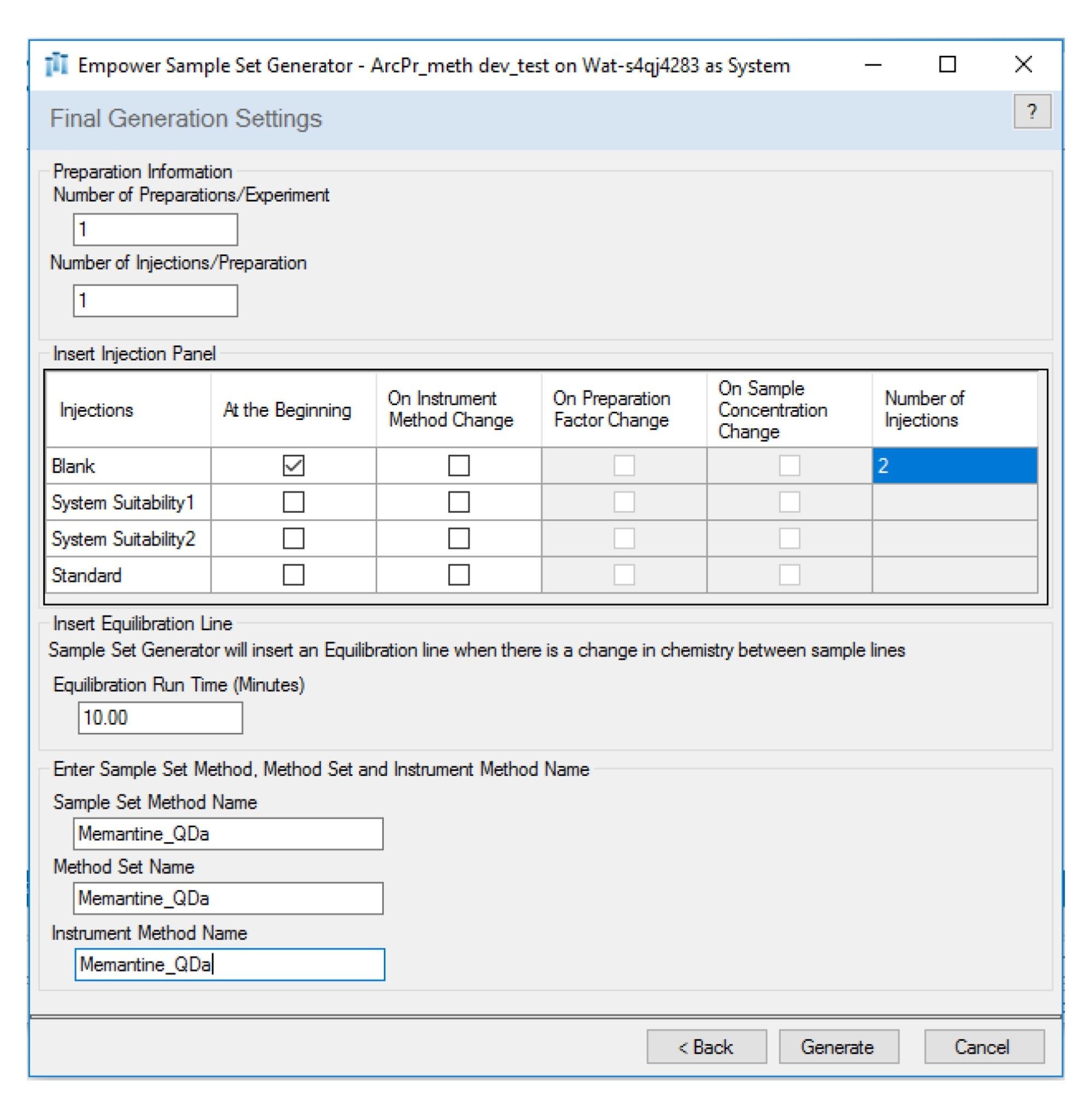 メソッド生成のための Empower SSG の最終設定