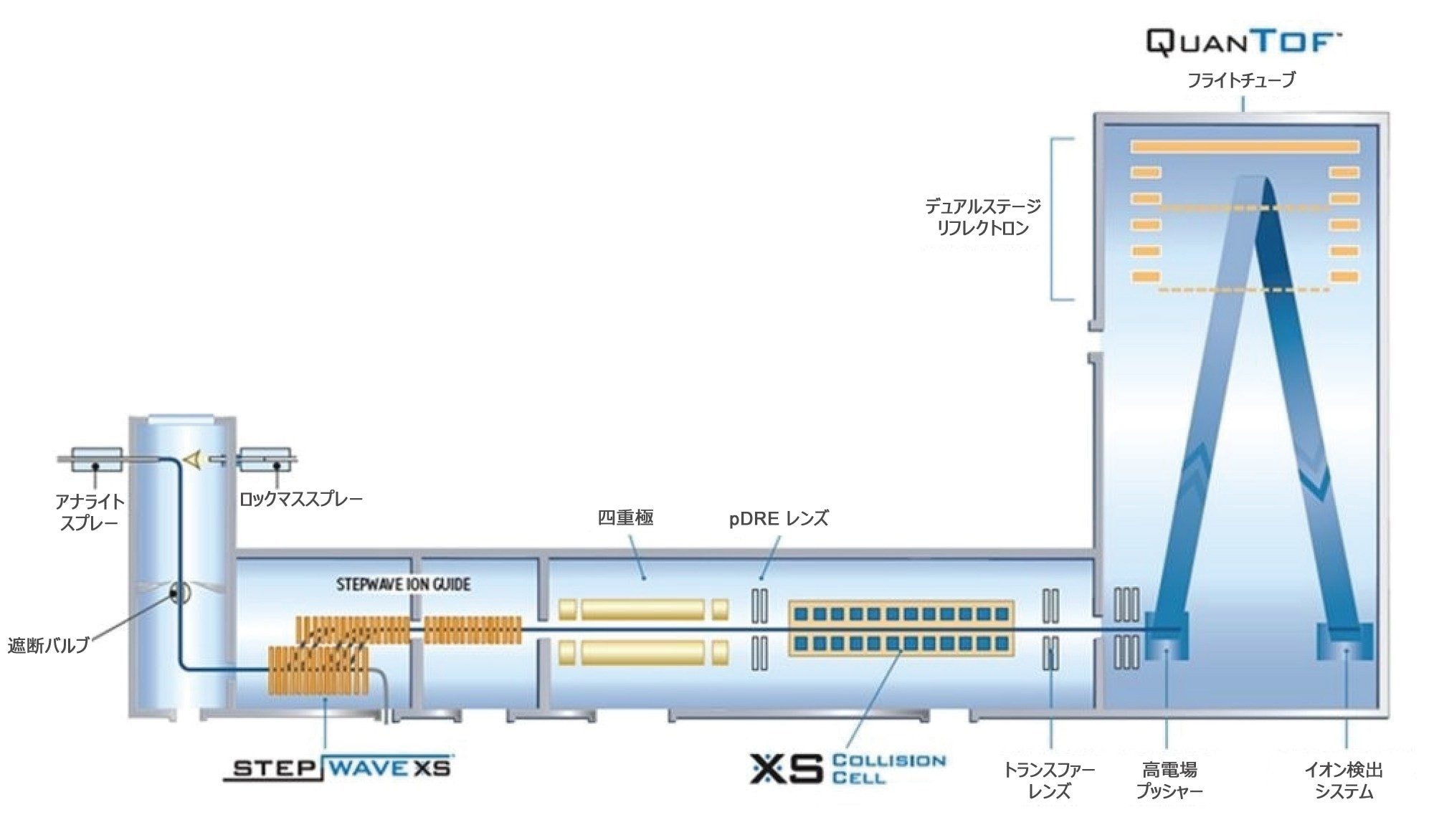 StepWave XS 設計を示す Xevo G3 の概略図